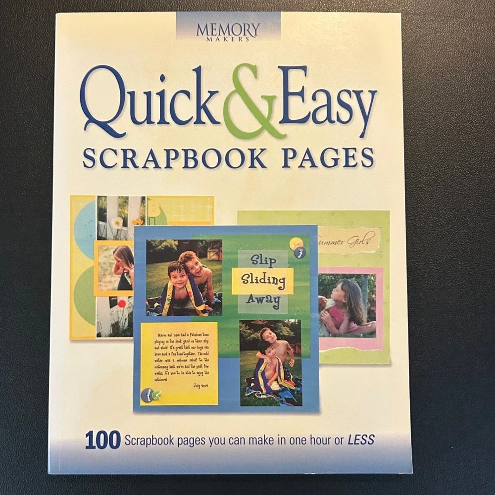 Memory Makers Quick & Easy Scrapbook Pages 100 Layout Designs Book 1892127202